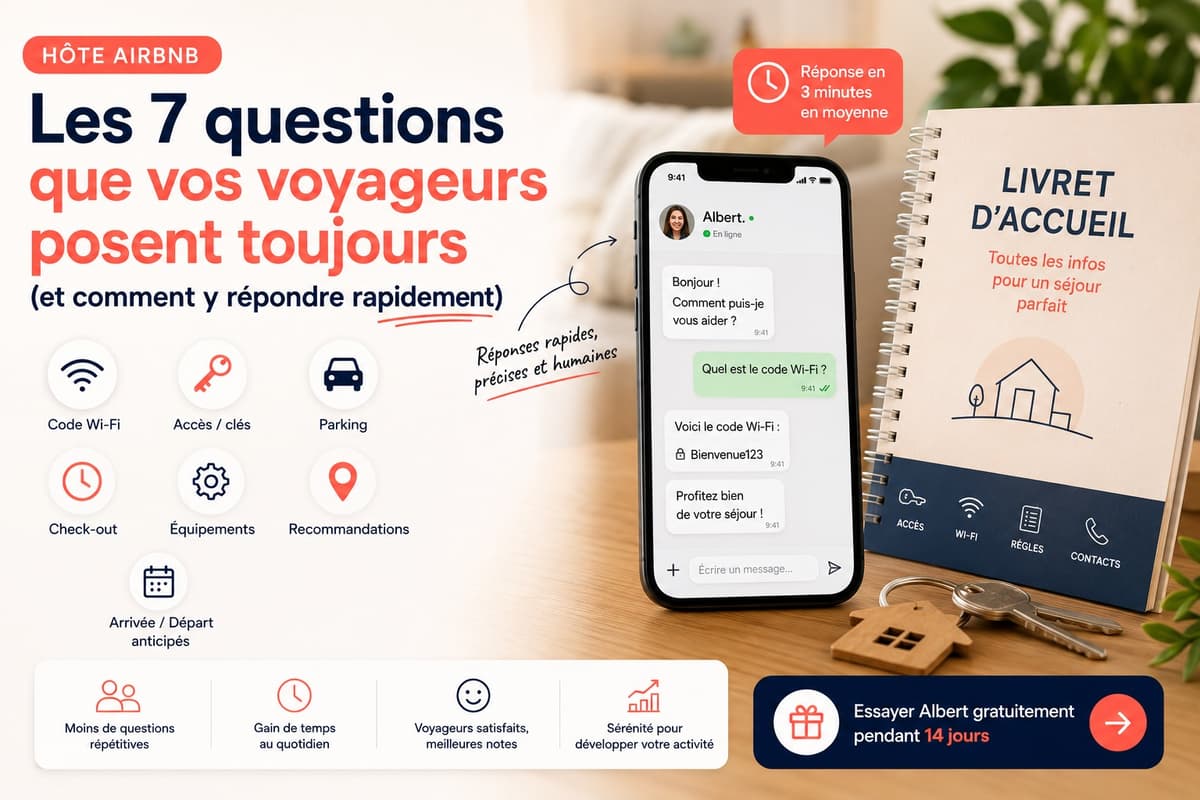 Les 7 questions que vos voyageurs posent toujours (et comment y répondre rapidement)